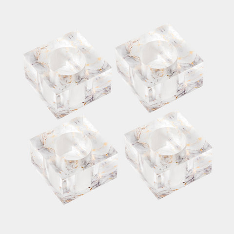 Luxury Lucite Napkin Rings