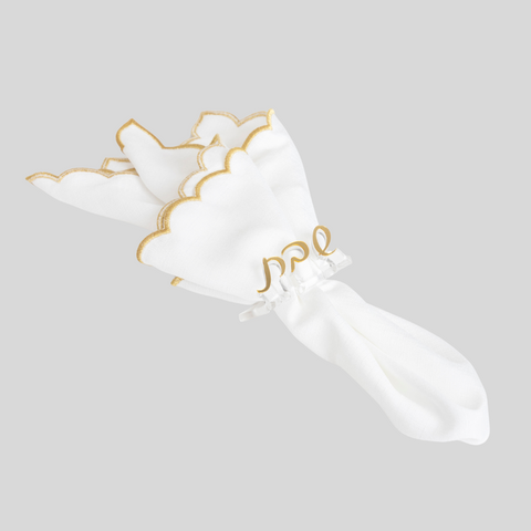 Shabbos Napkin Rings