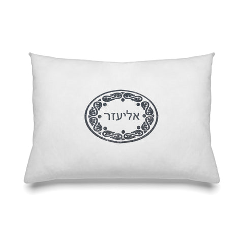 Round Glittered Frame Pillowcase