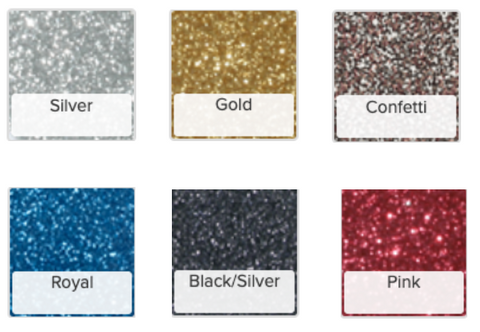 Round Glittered Frame Pillowcase