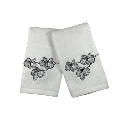 Orchid Wash Cup & Fingertip Towels Bulk Buy