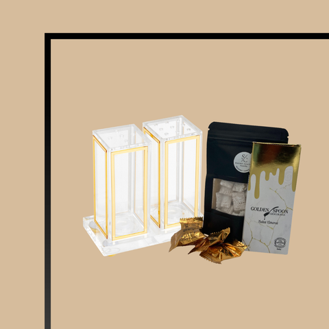 Salt Shakers on Base Mishloach Manos